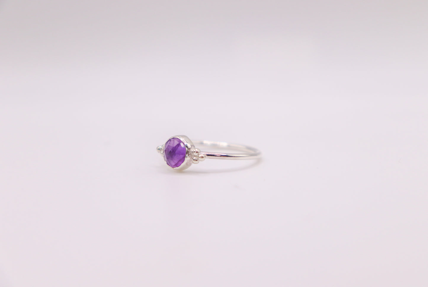 Amethyst Stacking Ring