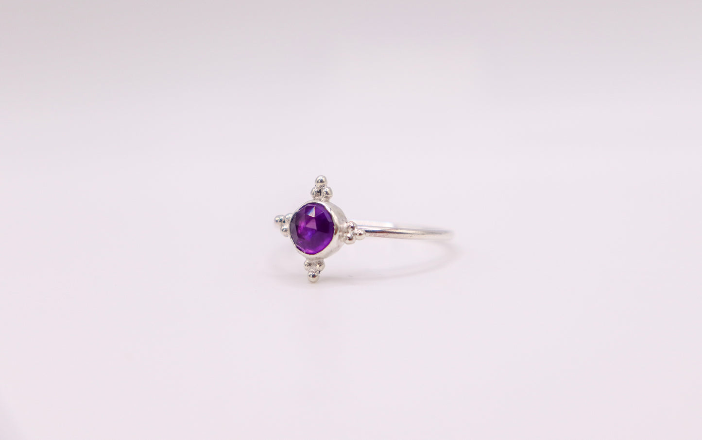 Amethyst Stacking Ring II