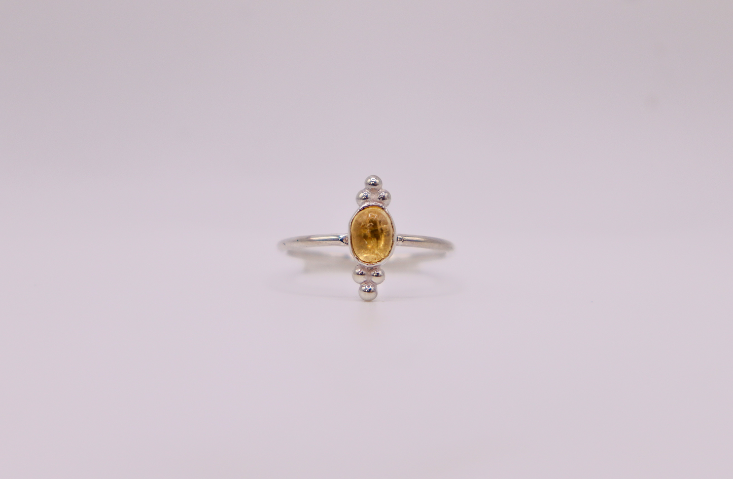 Yellow Tourmaline Ring- ooak