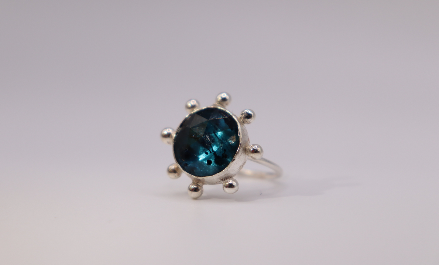 Kyanite Bubble Ring
