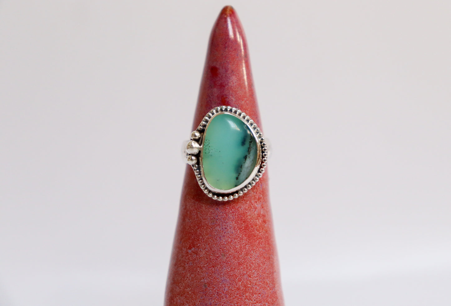 Peruvian Opal Ring: ooak