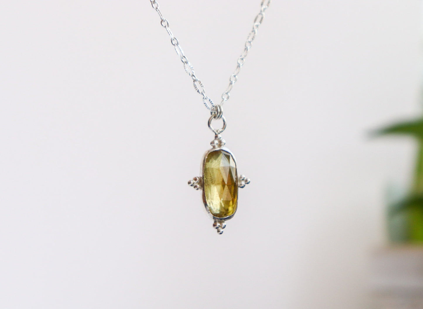 Lemon Quartz Necklace