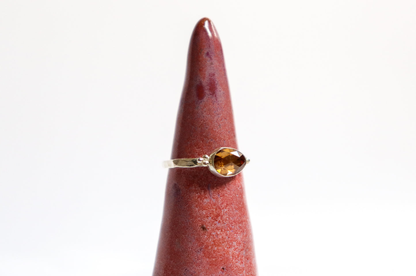 Golden Zircon Stacker: ooak