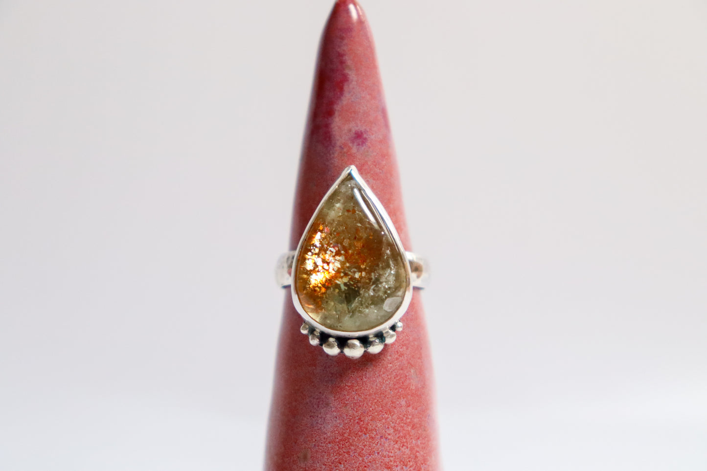 Pear Green Sunstone ooak