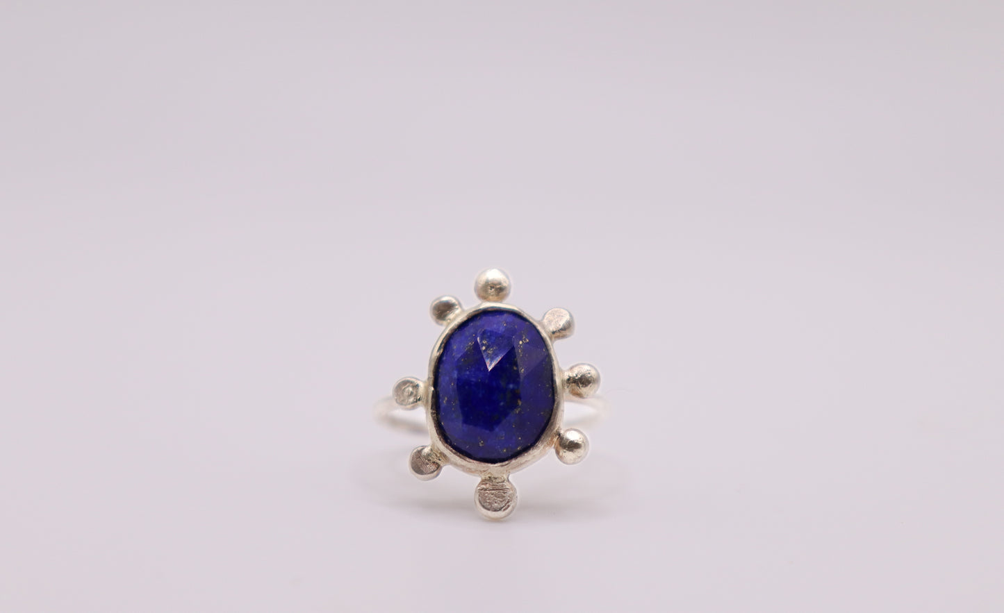 Lapis Lazuli Bubble Ring