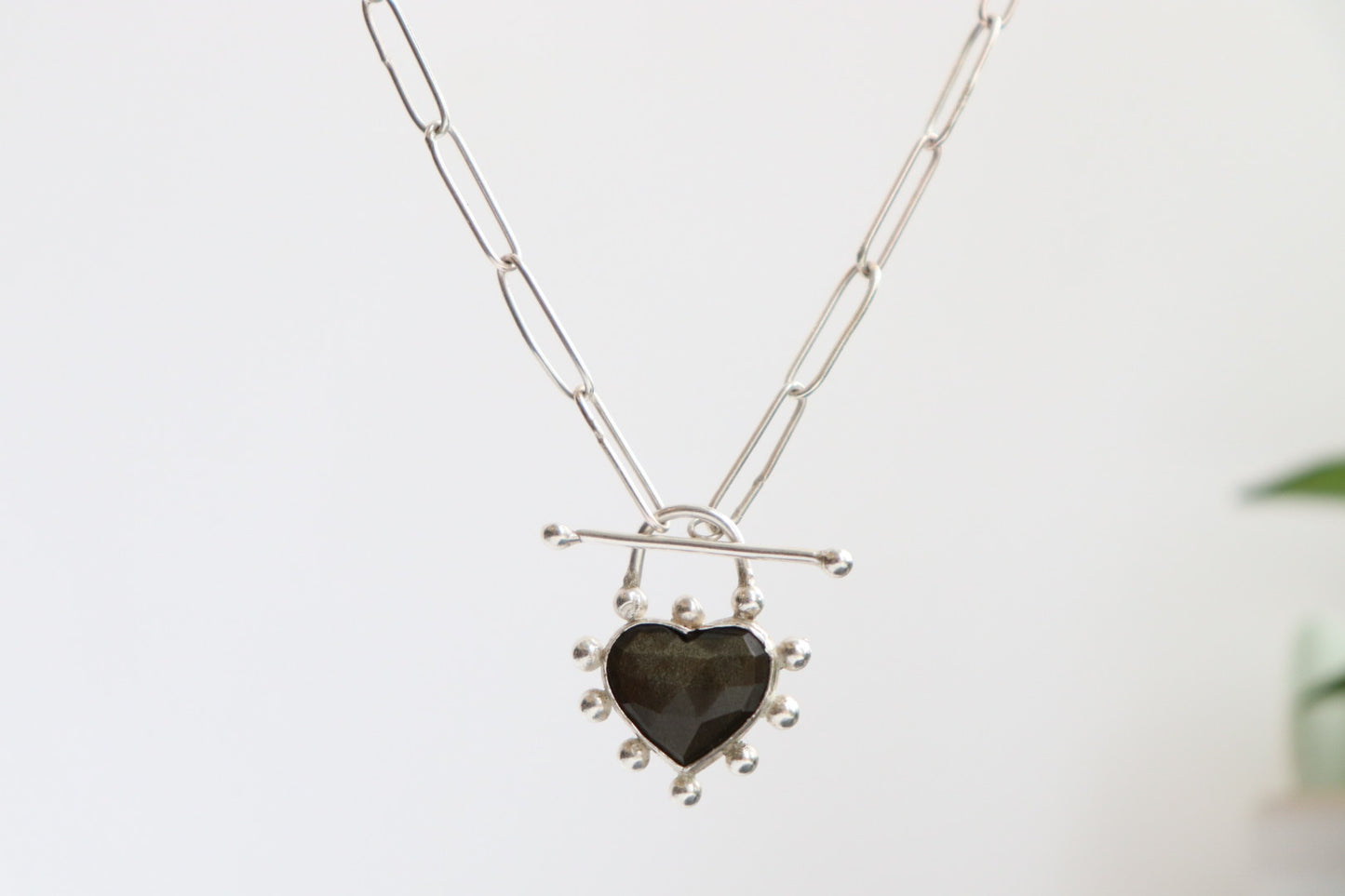 Lover’s Lock: Gold sheen Obsidian