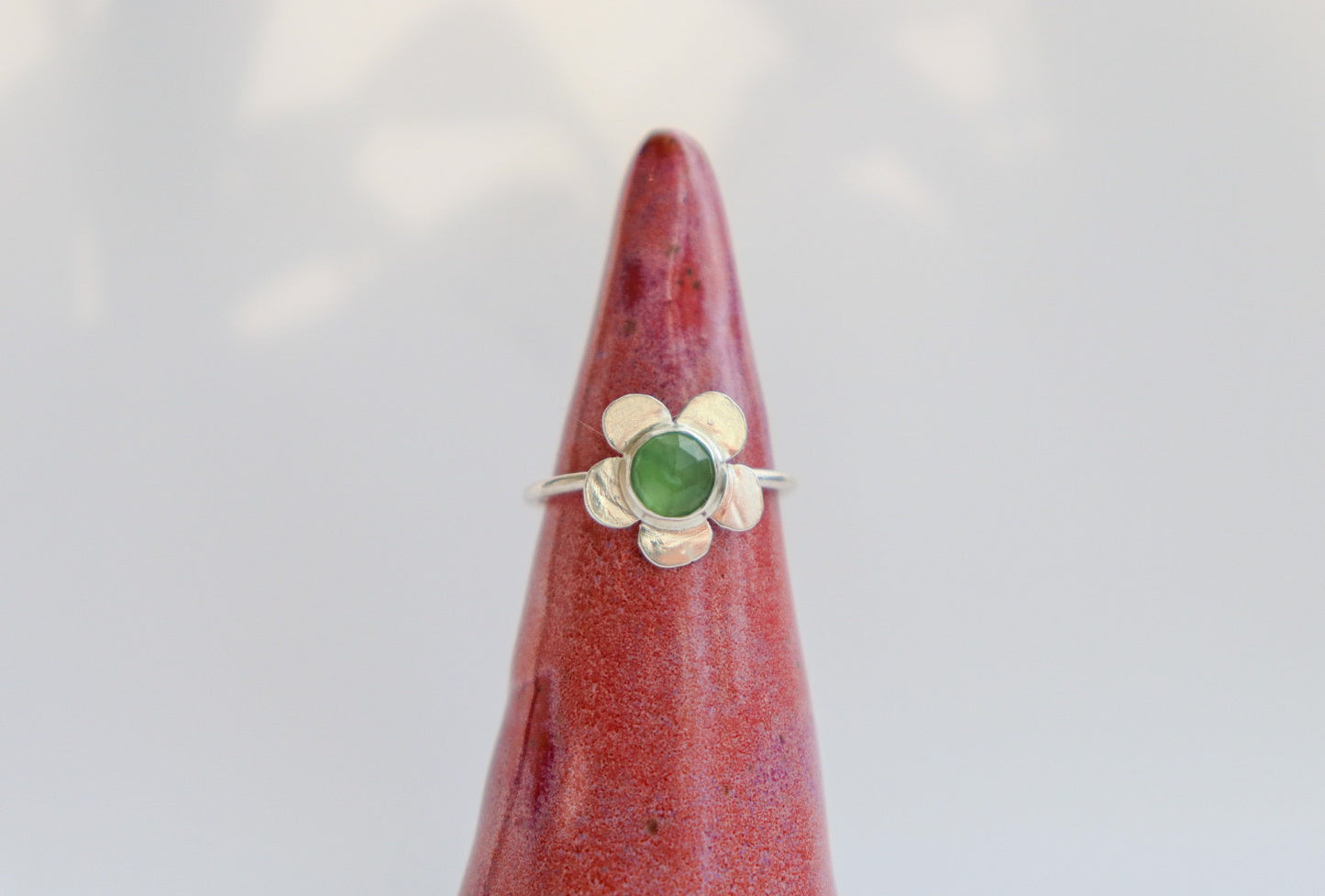 Serpantine Flower Ring
