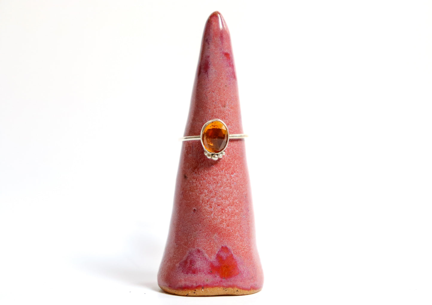 Citrine Stacking Ring: ooak