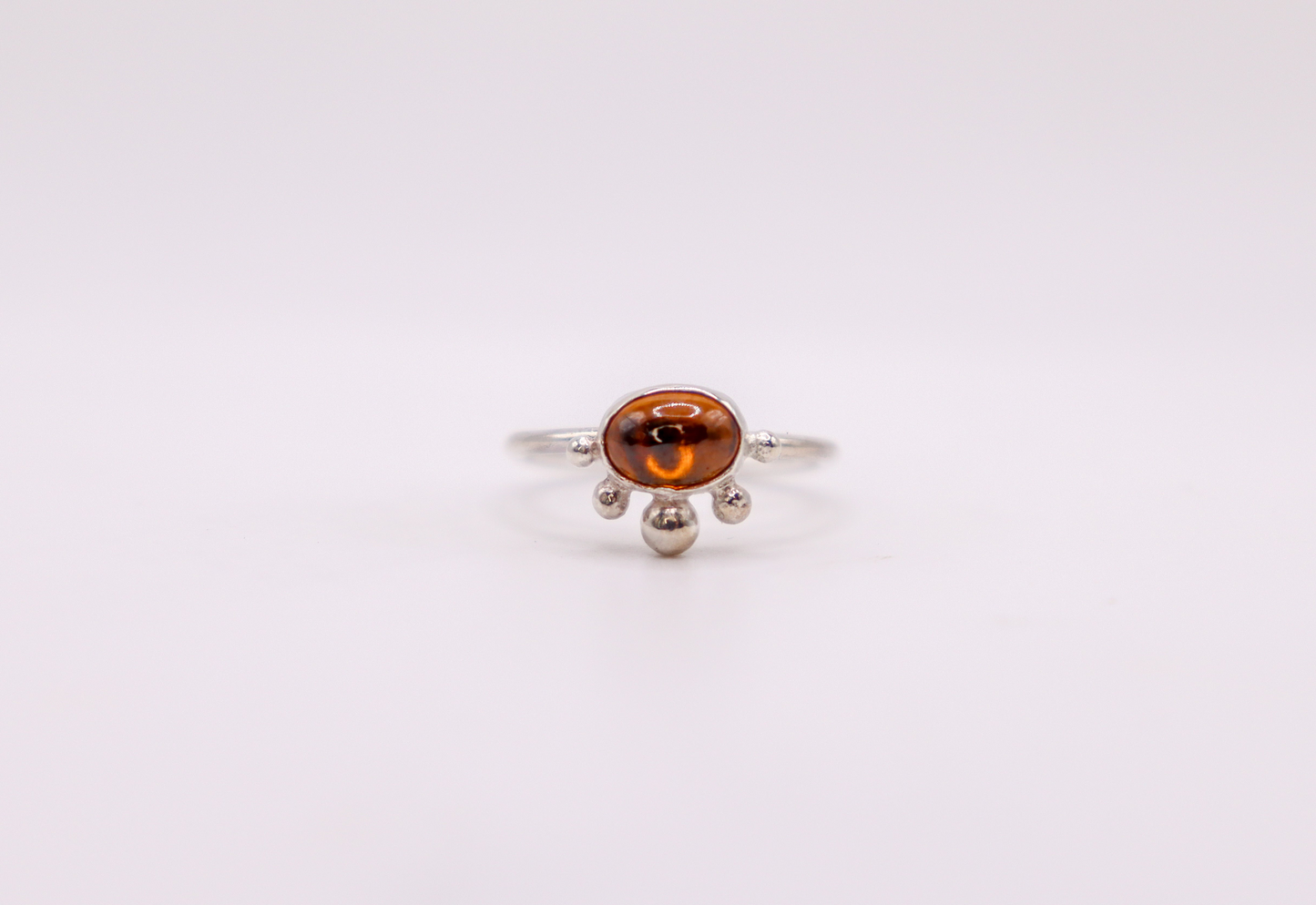 Golden Zircon Ring- ooak