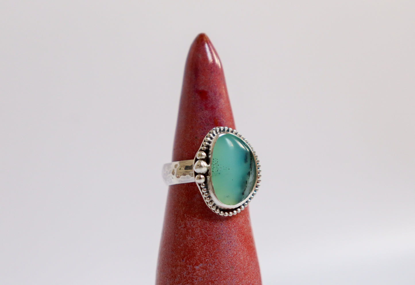 Peruvian Opal Ring: ooak