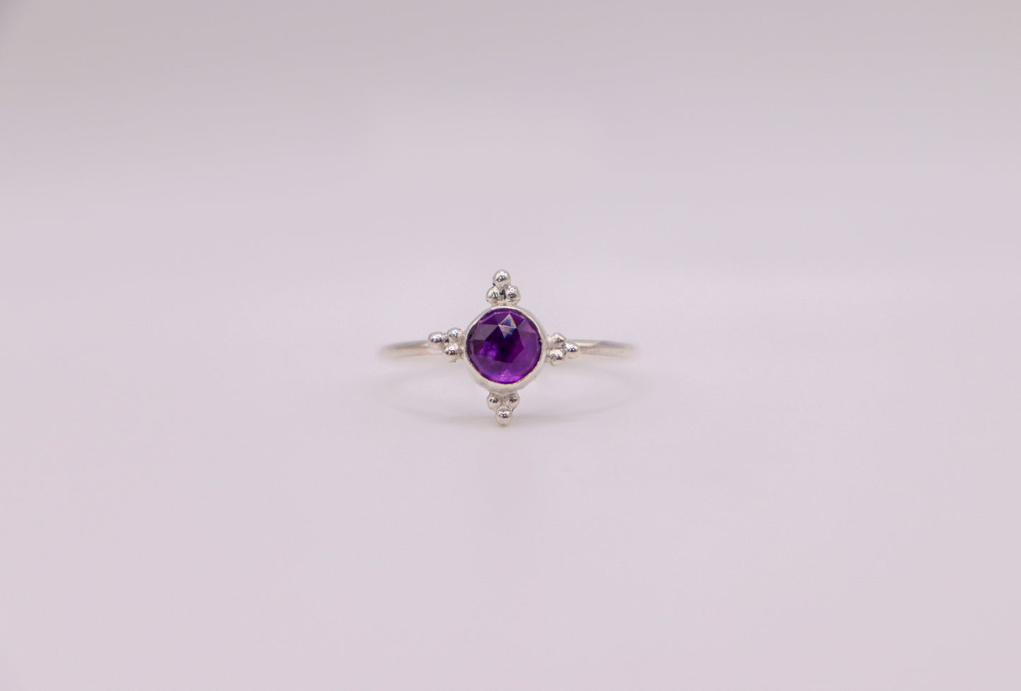 Amethyst Stacking Ring II