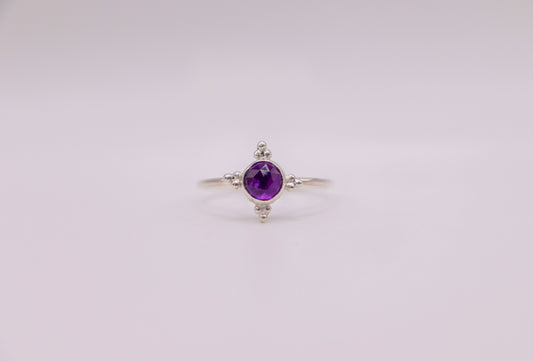 Amethyst Stacking Ring II