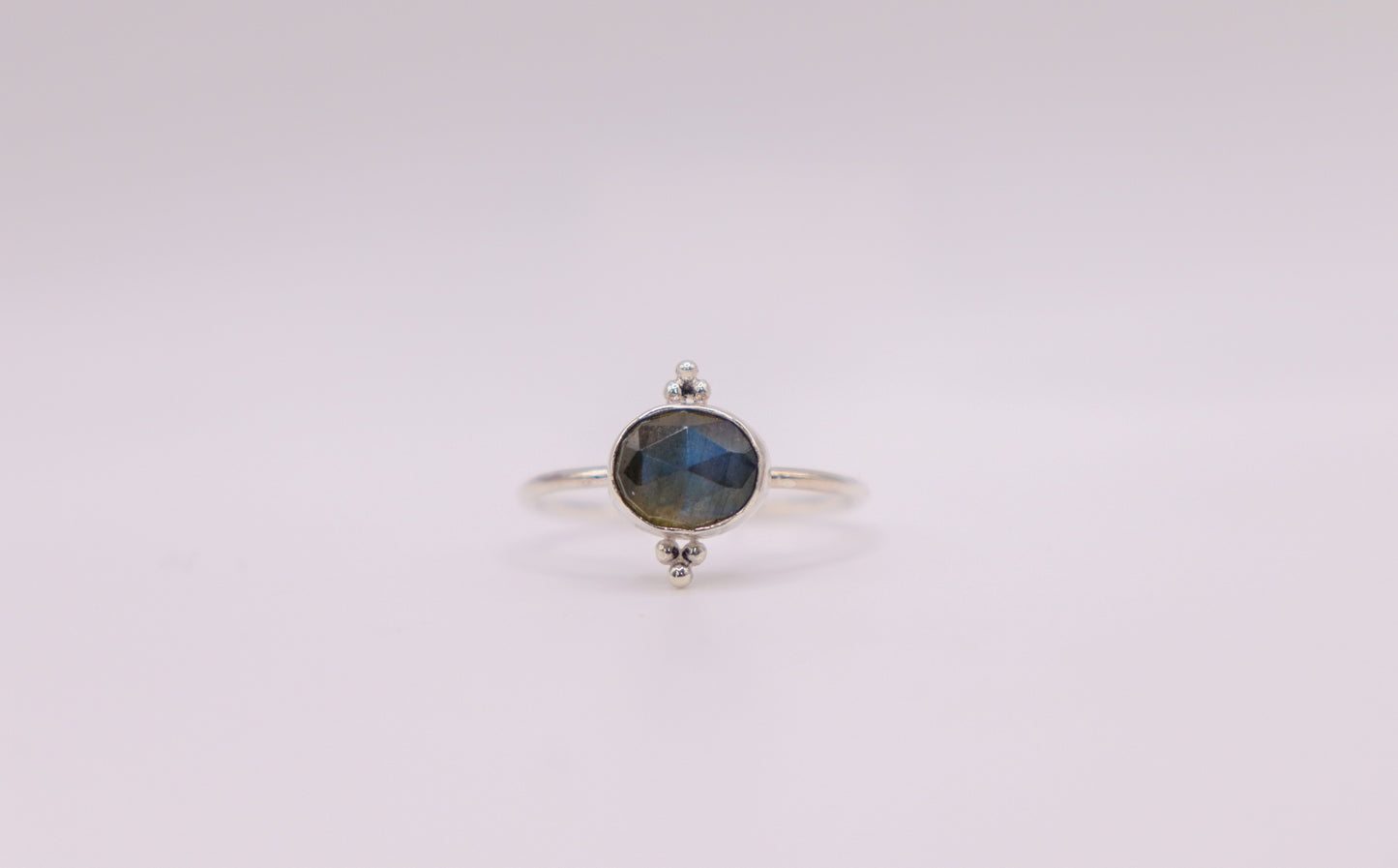 Labradorite Stacking Ring- ooak