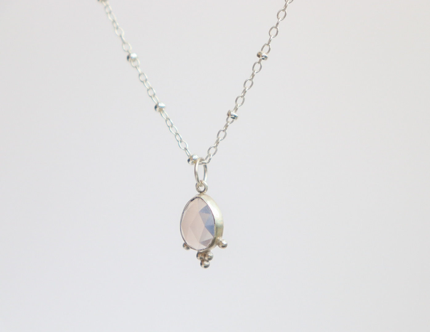 Lavender Quartz Necklace