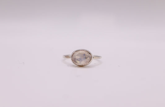 Moonstone Stacking Ring