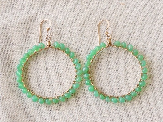 Josie Hoop: Chrysoprase