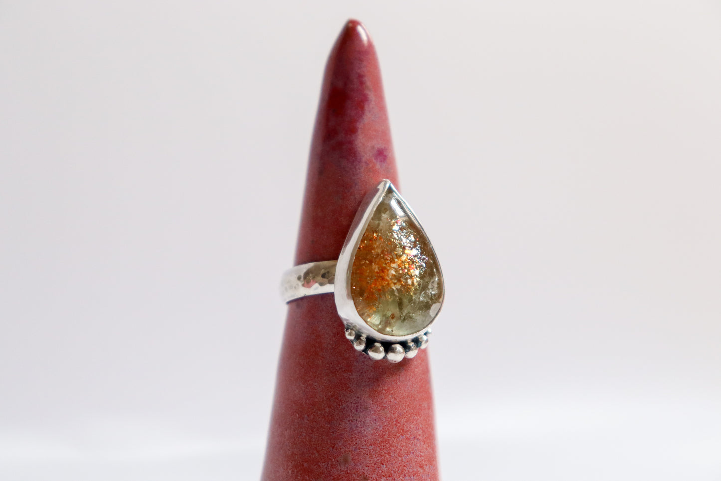 Pear Green Sunstone ooak