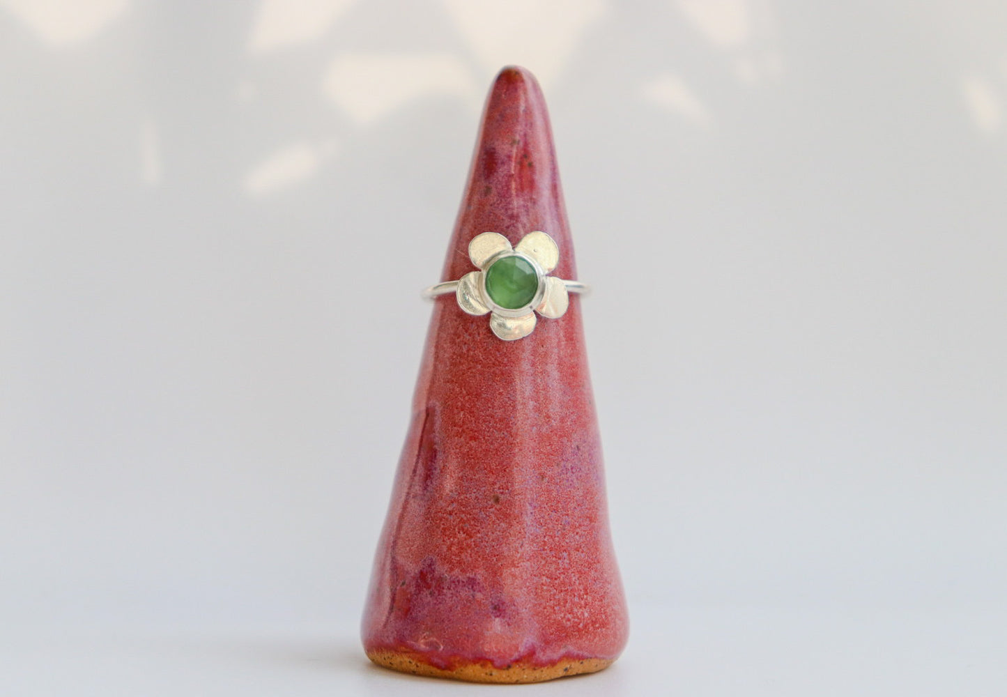 Serpantine Flower Ring