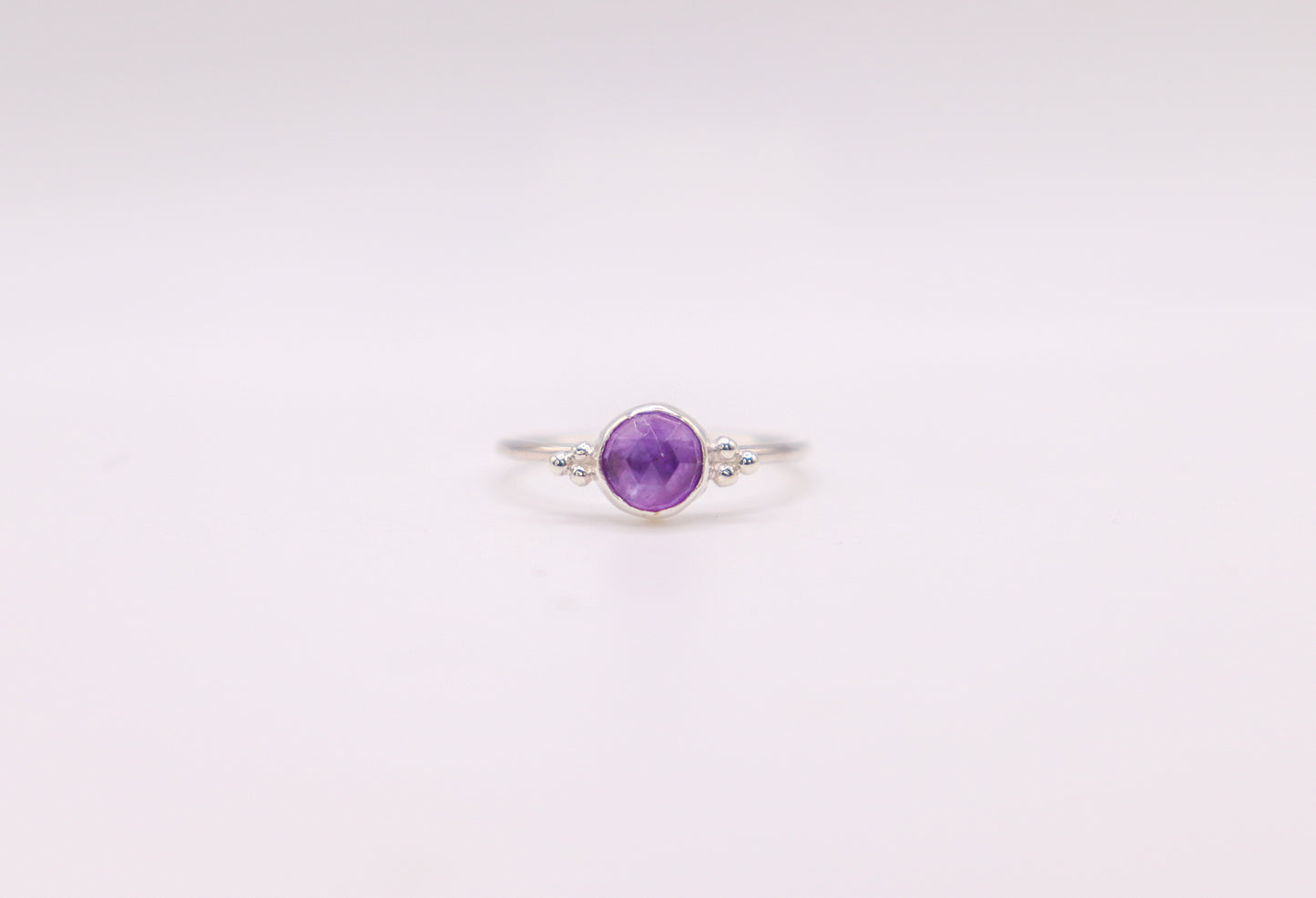 Amethyst Stacking Ring