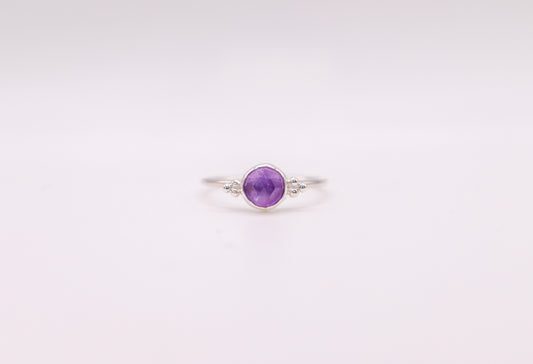 Amethyst Stacking Ring