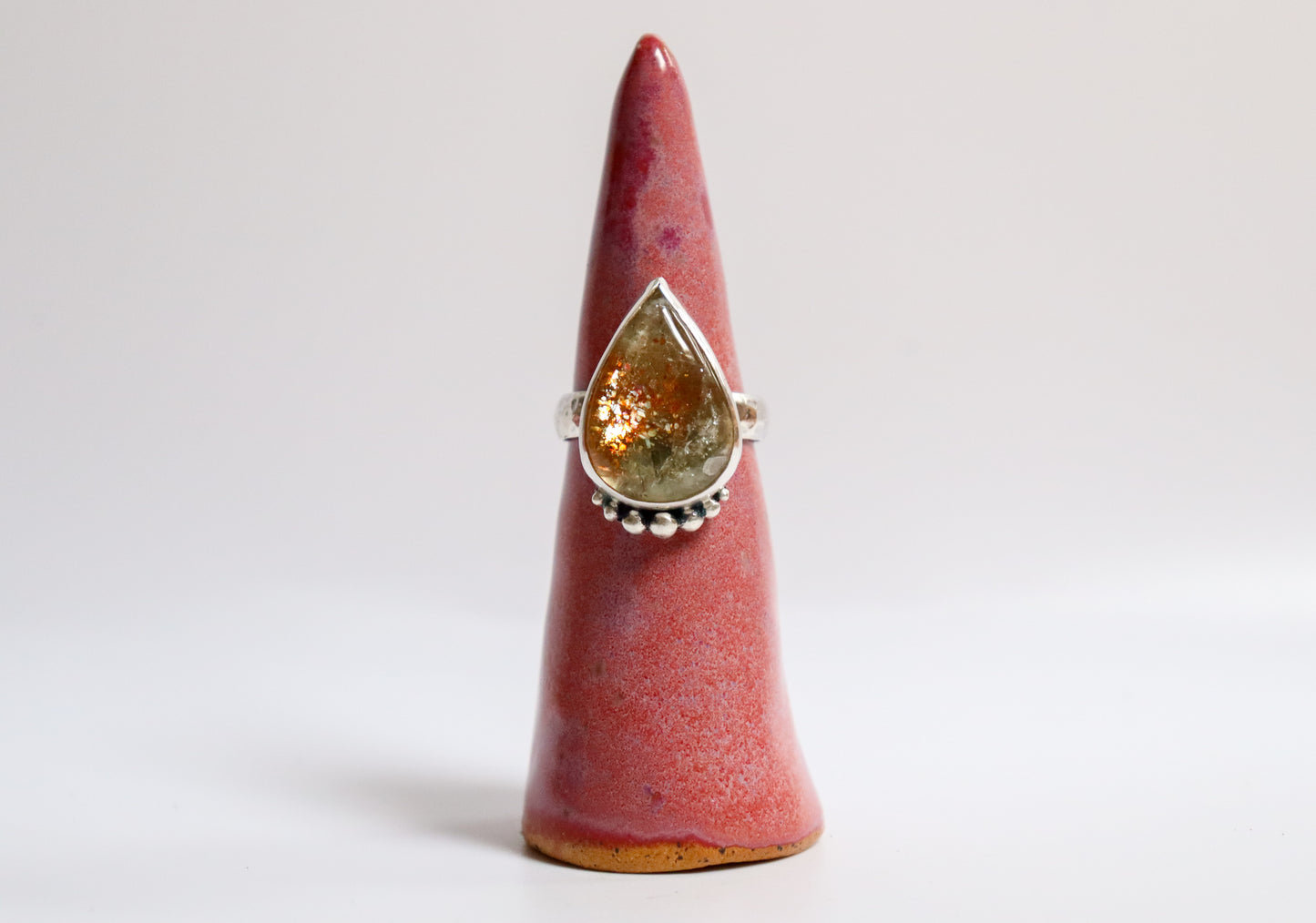 Pear Green Sunstone ooak
