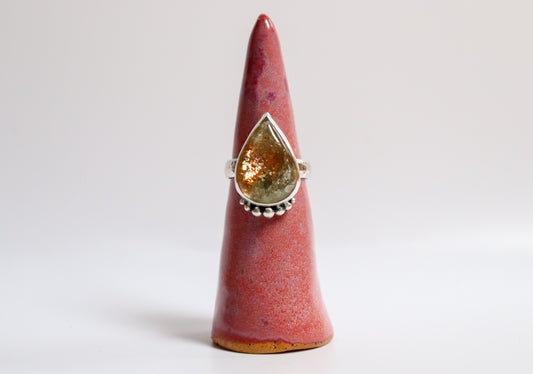 Pear Green Sunstone ooak