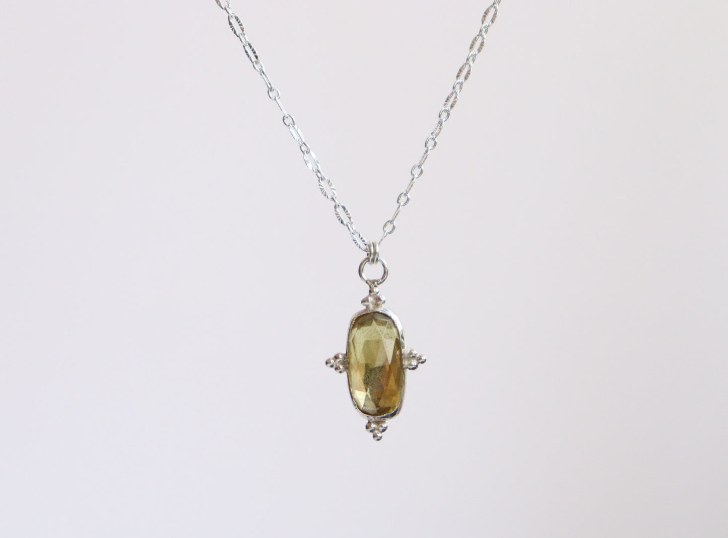 Lemon Quartz Necklace