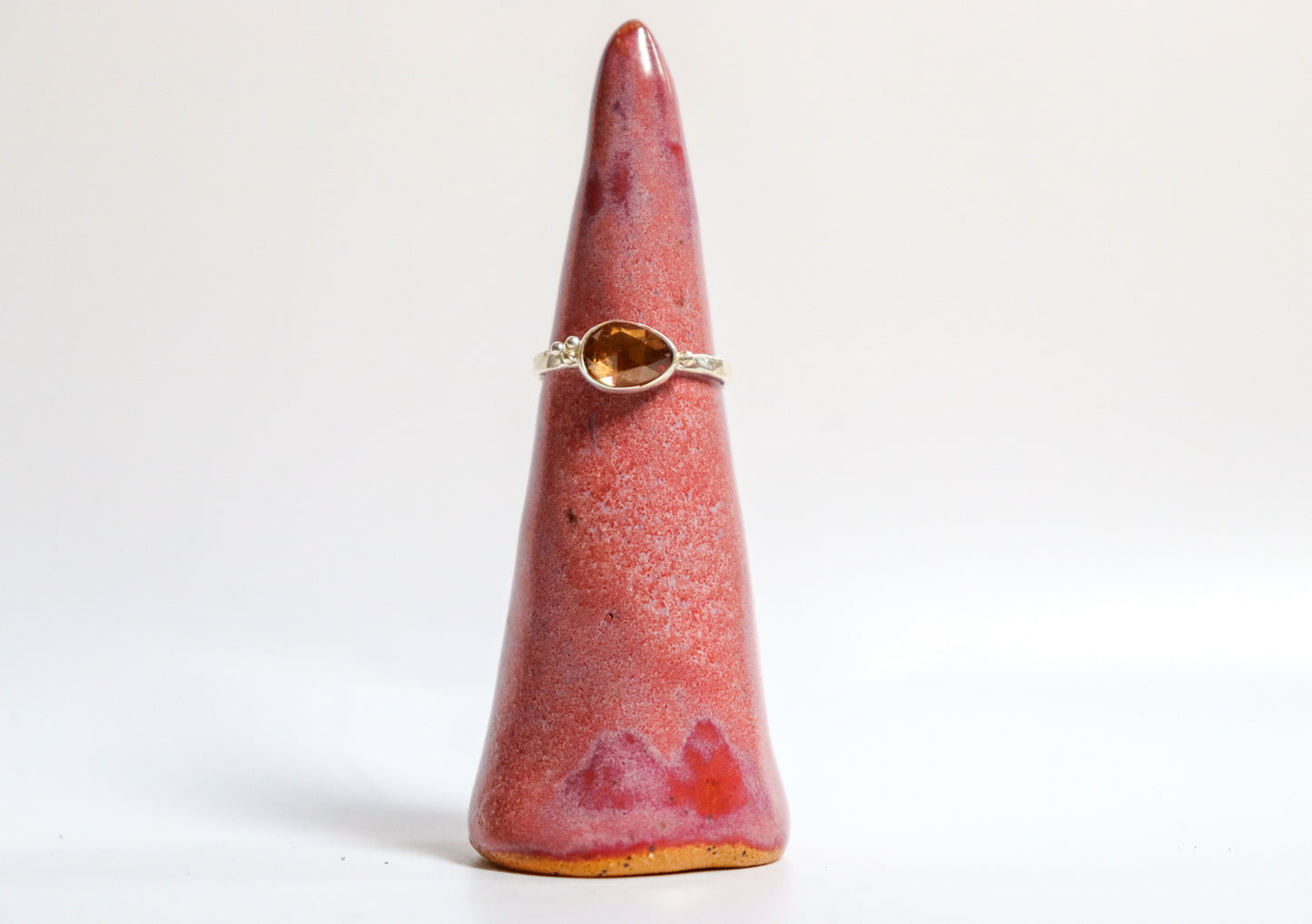 Golden Zircon Stacker: ooak