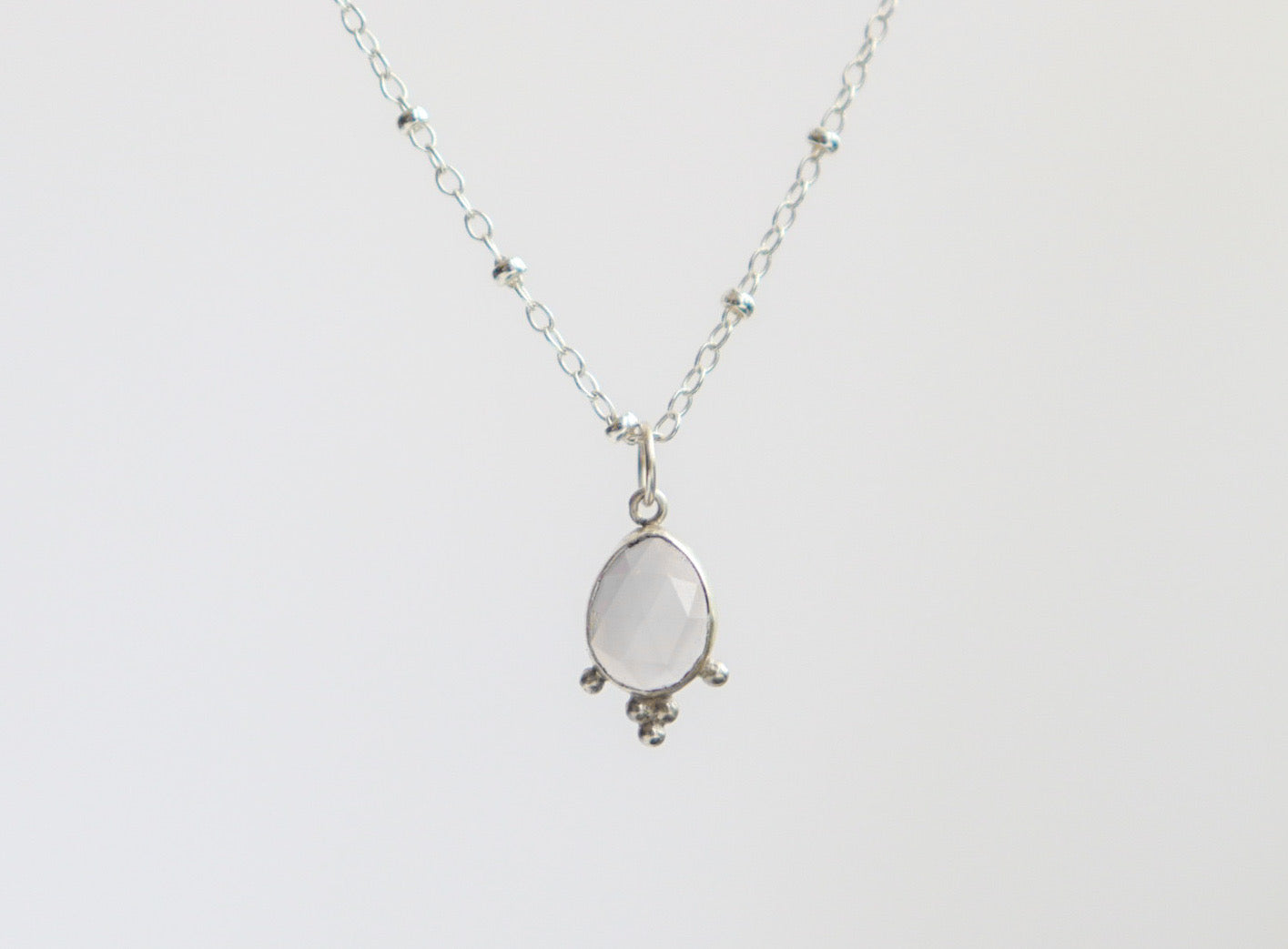Lavender Quartz Necklace