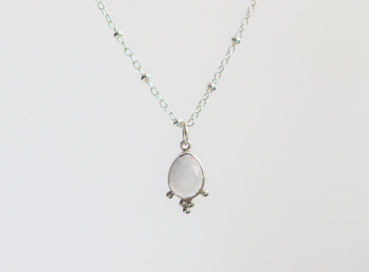 Lavender Quartz Necklace
