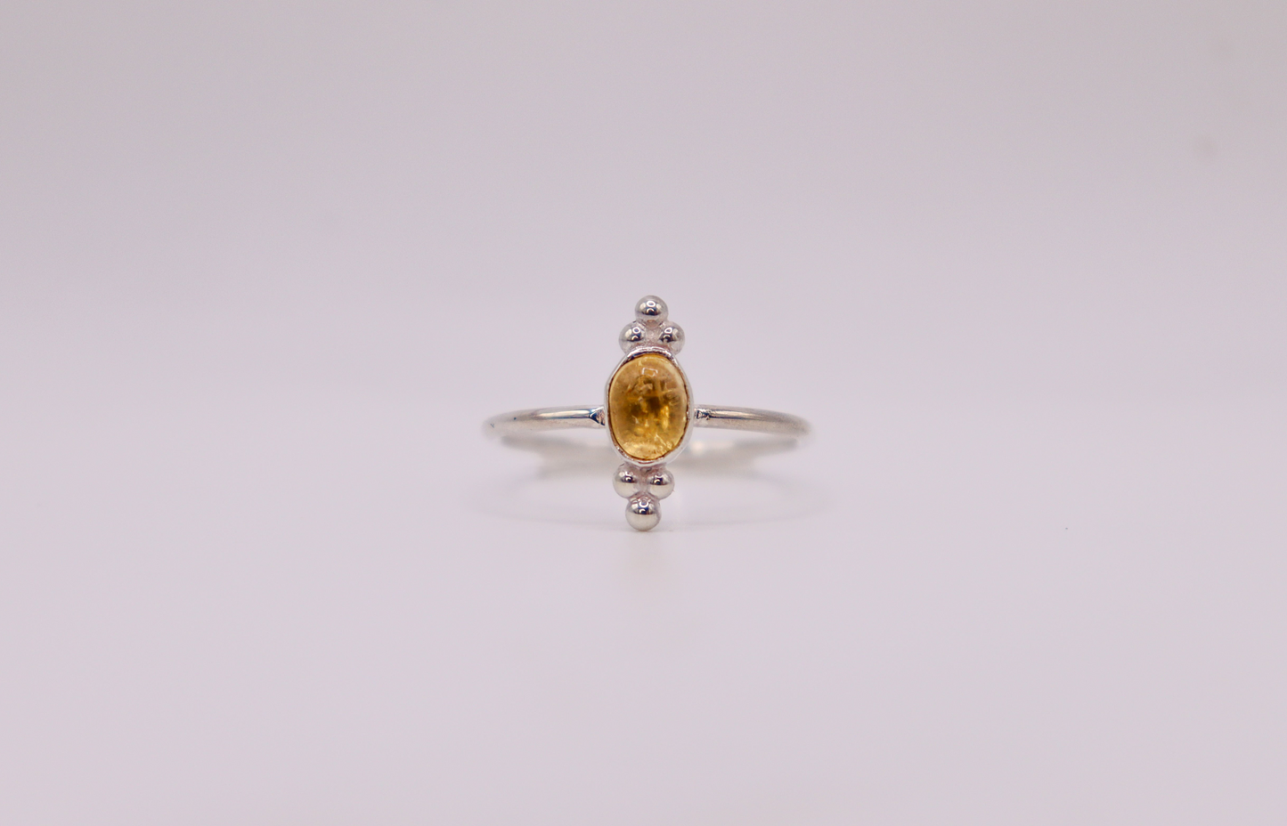 Yellow Tourmaline Ring- ooak