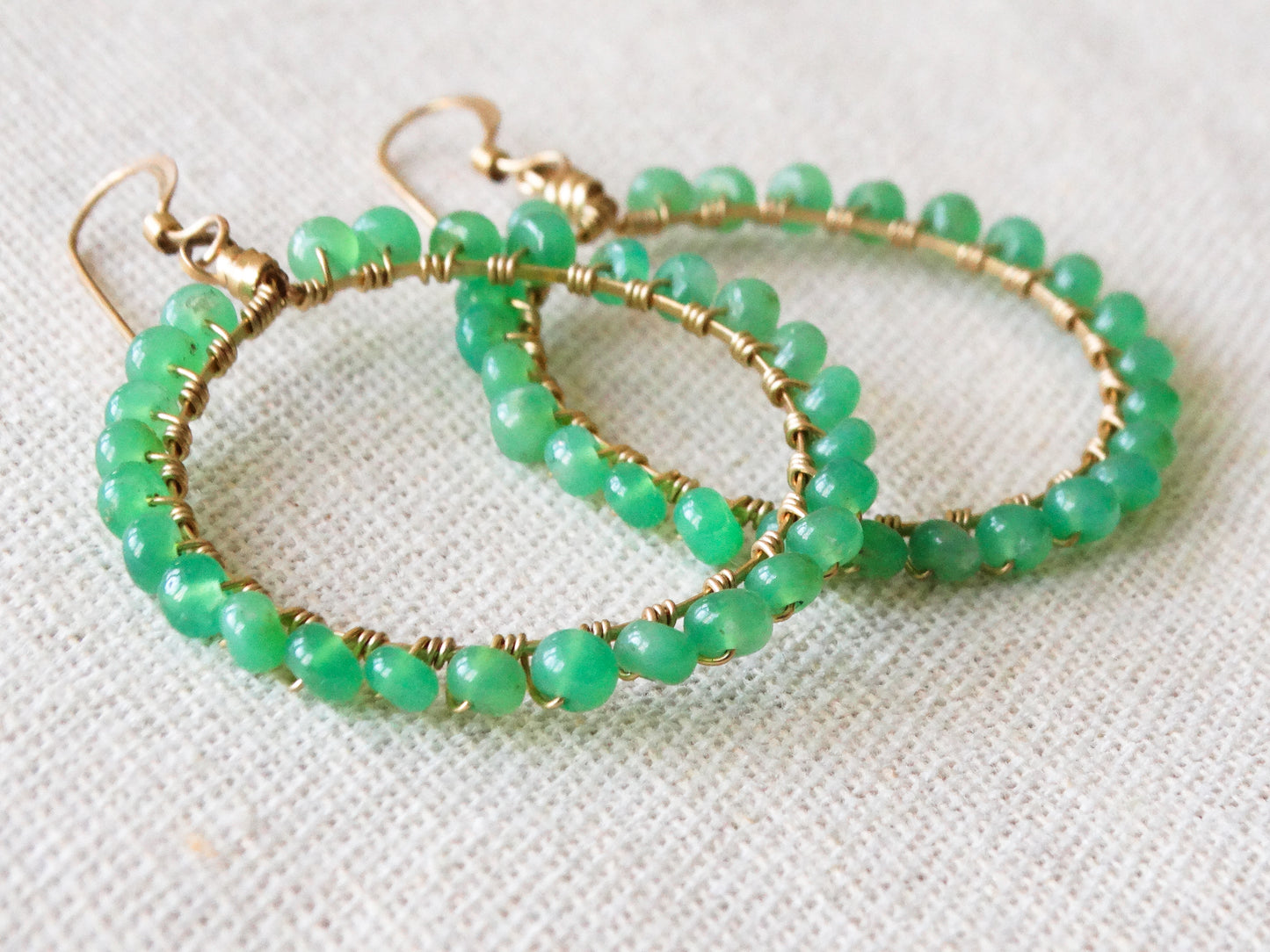 Josie Hoop: Chrysoprase