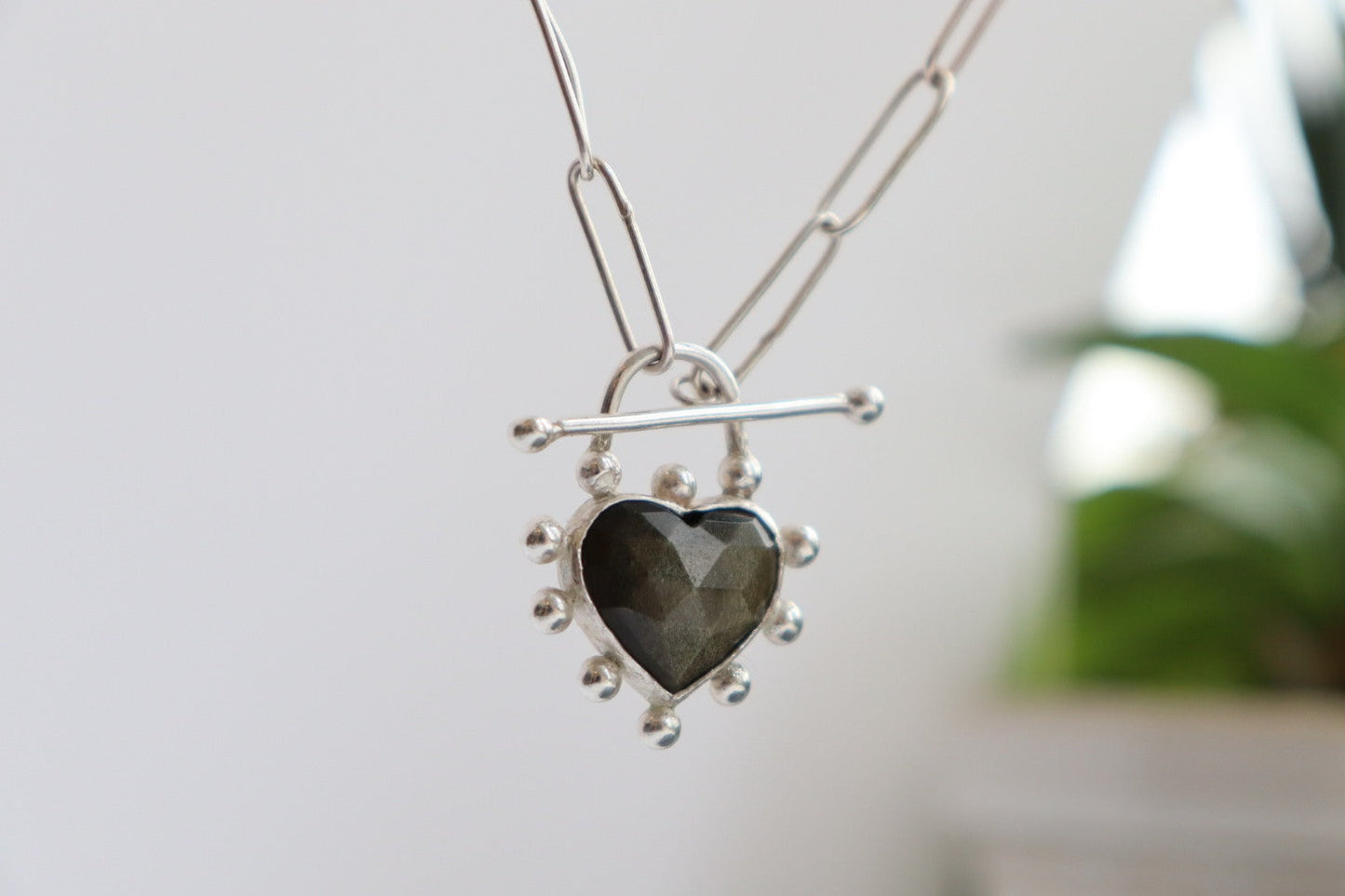 Lover’s Lock: Gold sheen Obsidian